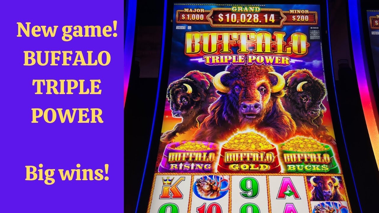 Buffalo Triple Power! NEW GAME - YouTube