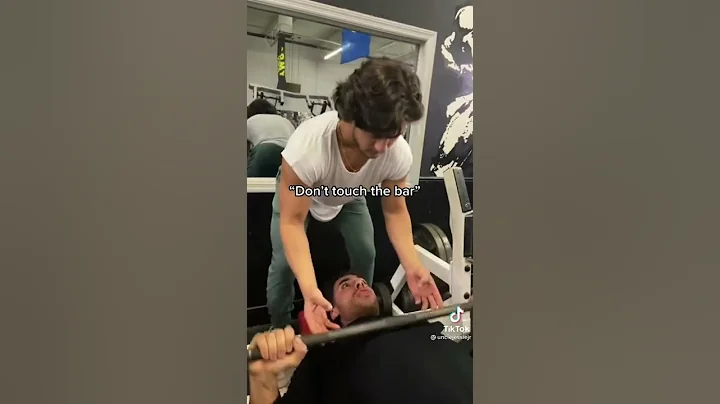 When your gymbro touches the bar #gymtok #bodybuilding #gymbro #gymrat #gymcomedy #gymfunny #gymlife