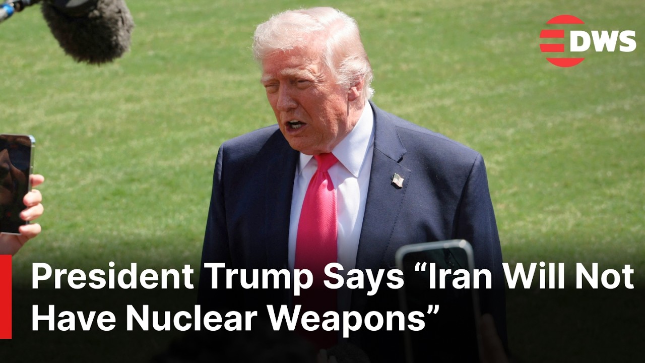 BREAKING: U.S. President Trump Says “Iran Will Not Have Nuclear Weapons ...