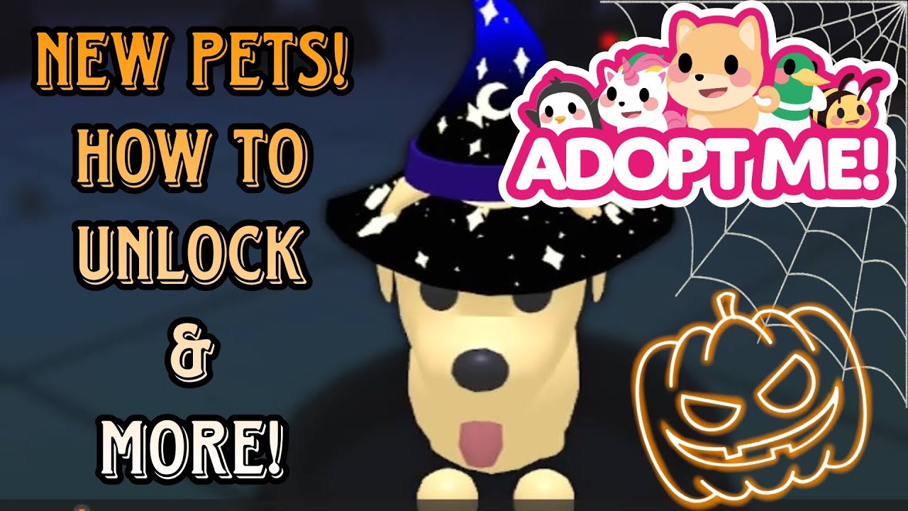 Adopt Me Halloween Event [How to Get CANDY for NEW Spooky Pets ...