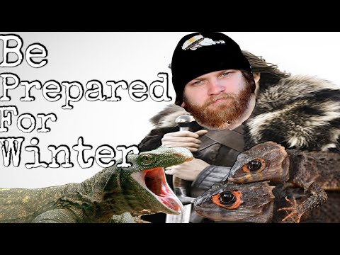WINTER IS COMING! 5 Tips To MAKE SURE  Your Reptiles Thrive In The Cold Months!!!