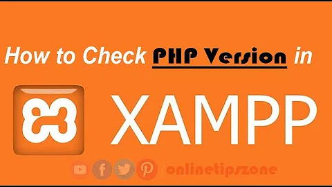 How to check Php Version in XAMPP