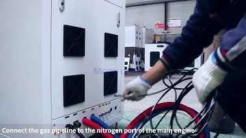 How to Install the Handheld Laser Welding Machine(1-Auxiliary Gas Connection)