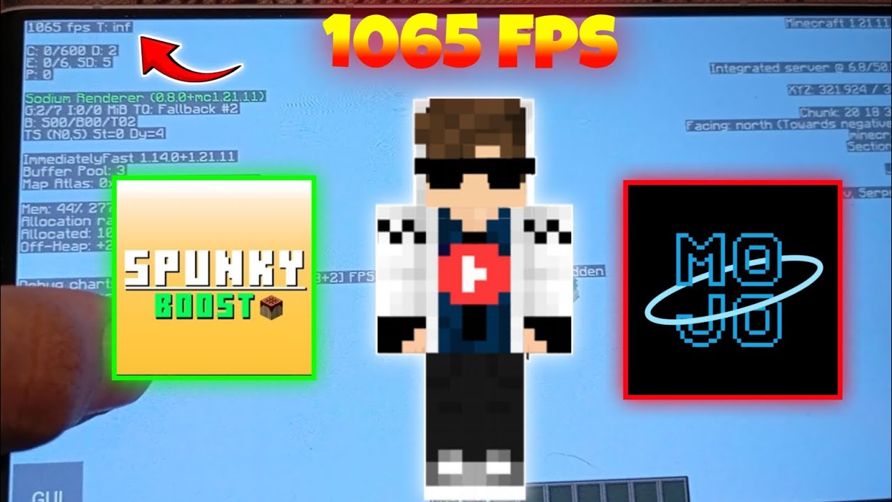 Spunky Insan FPS Boost Mods for Mojo Launcher 🤯| Minecraft Java Edition ...