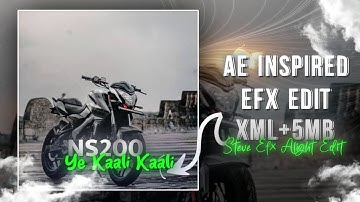 Ye Kaali Kaali 👀❤️_ Ae inspired AlightMotion Simp Edit _ AlightMotion Preset _ EditBy@SteveEfx