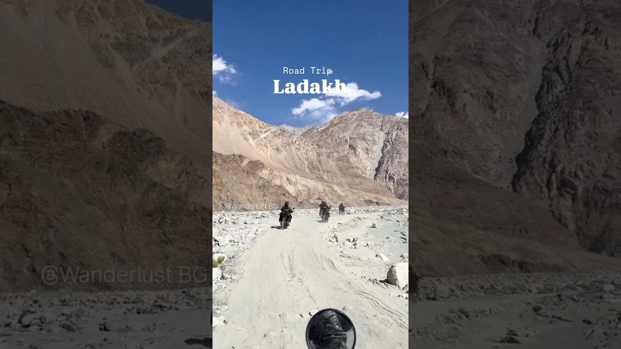 Road Trip Ladakh 2025 | Coldest Desert of India 🥶| Bike Trip Budget | Mountain Views🗻