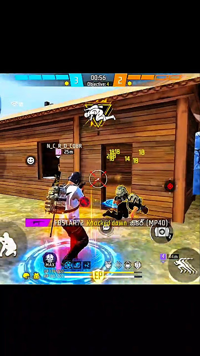 1v4 in cs rank #shorts #ashoka #freefireshorts
