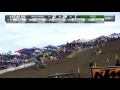Hangtown 250 Moto 1 - Martin makes the pass on Webb