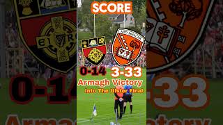 Armagh Saga 32: Armagh GAA VS Down - Ulster SF #gaa #armagh #down #ulster #ireland