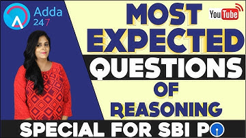 80 Day Study Plan | Expected Questions For SBI PO PRE | Reasoning | Akanksha Ma