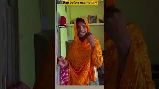 Rap before exam 😂🔥| Indian family # shorts #indian #chaman #relatable #chotabhai #exam