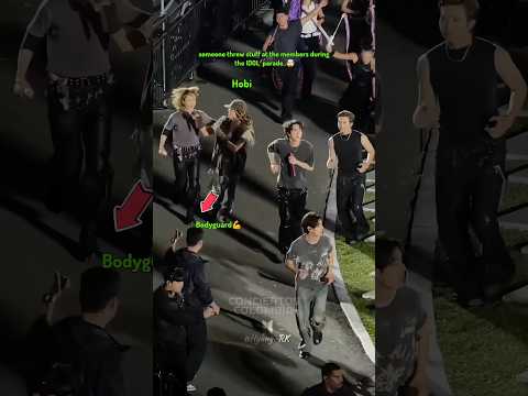 Please ARMY, don't throw things at BTS Bogotá Colombia Concert D2!