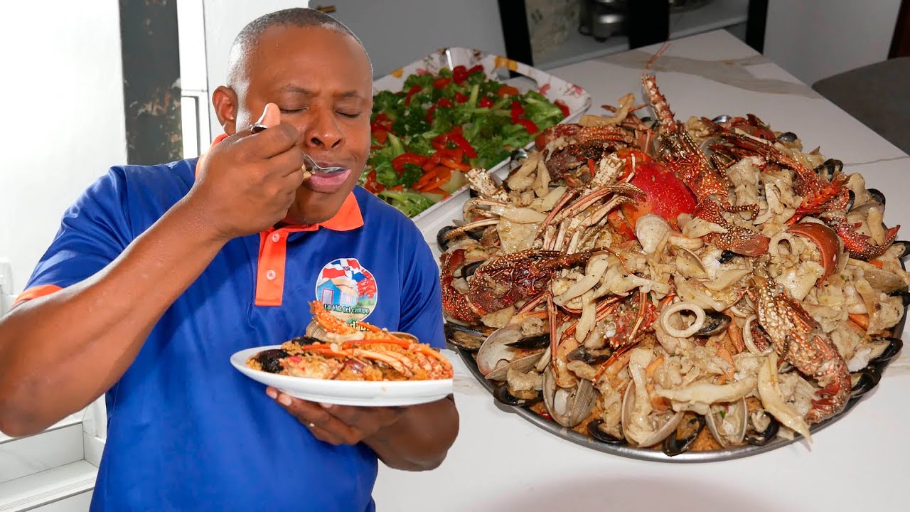 La Mejor Paella del Campo, Comida Dominicana del Campo