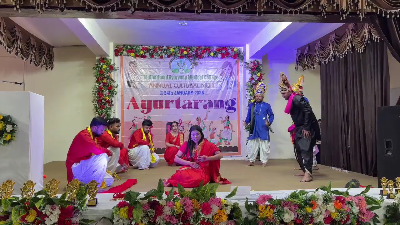 Motherhood university roorkee program by Ayurveda student 