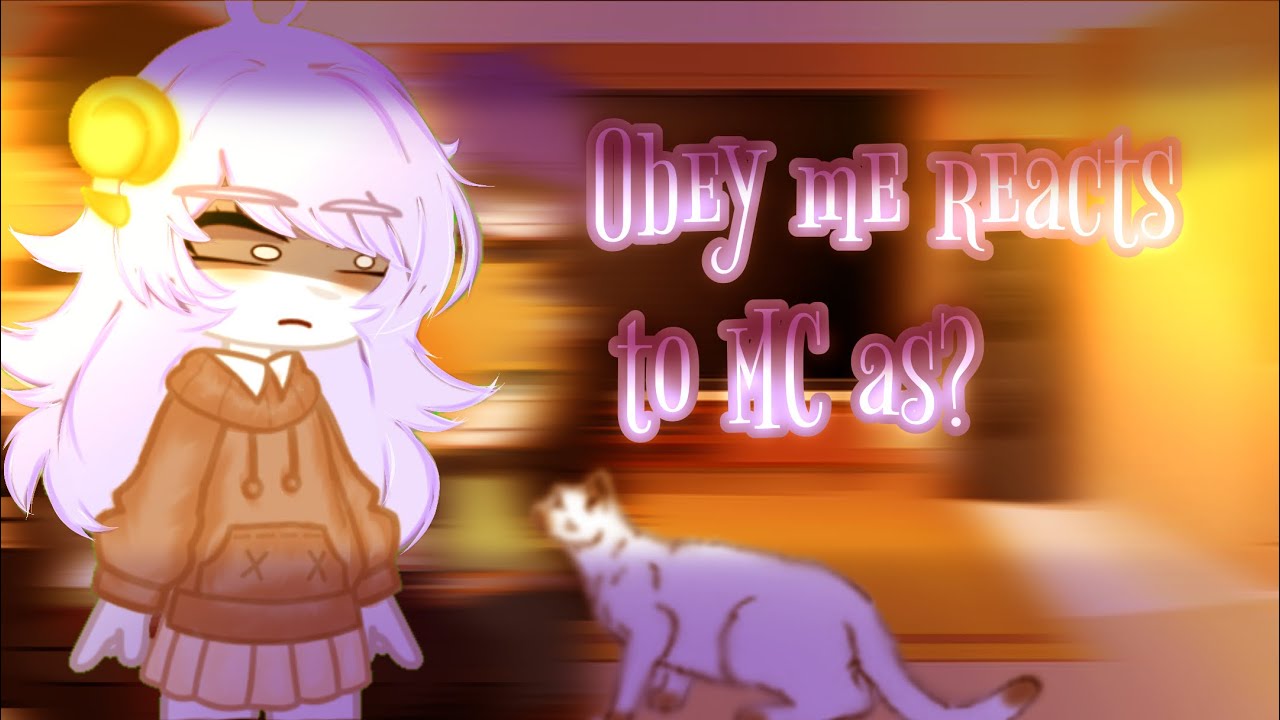 Obey me reacts to MC as? || obey me || . || Shall we date? || . || By: Claire Kei ||