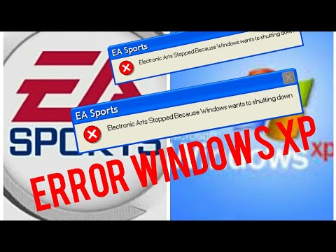 EA Sports Error Windows XP