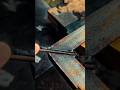 secret welder's technique of welding wide gaps in thin iron