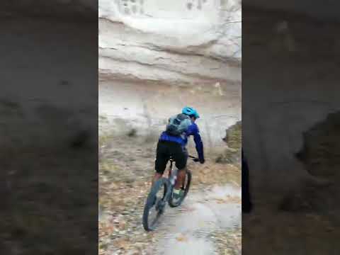 Mountain biking in
