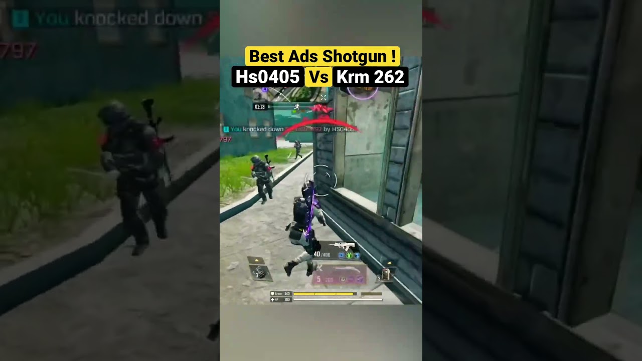 Best ads shotgun codm | Hs0405 vs Krm262 