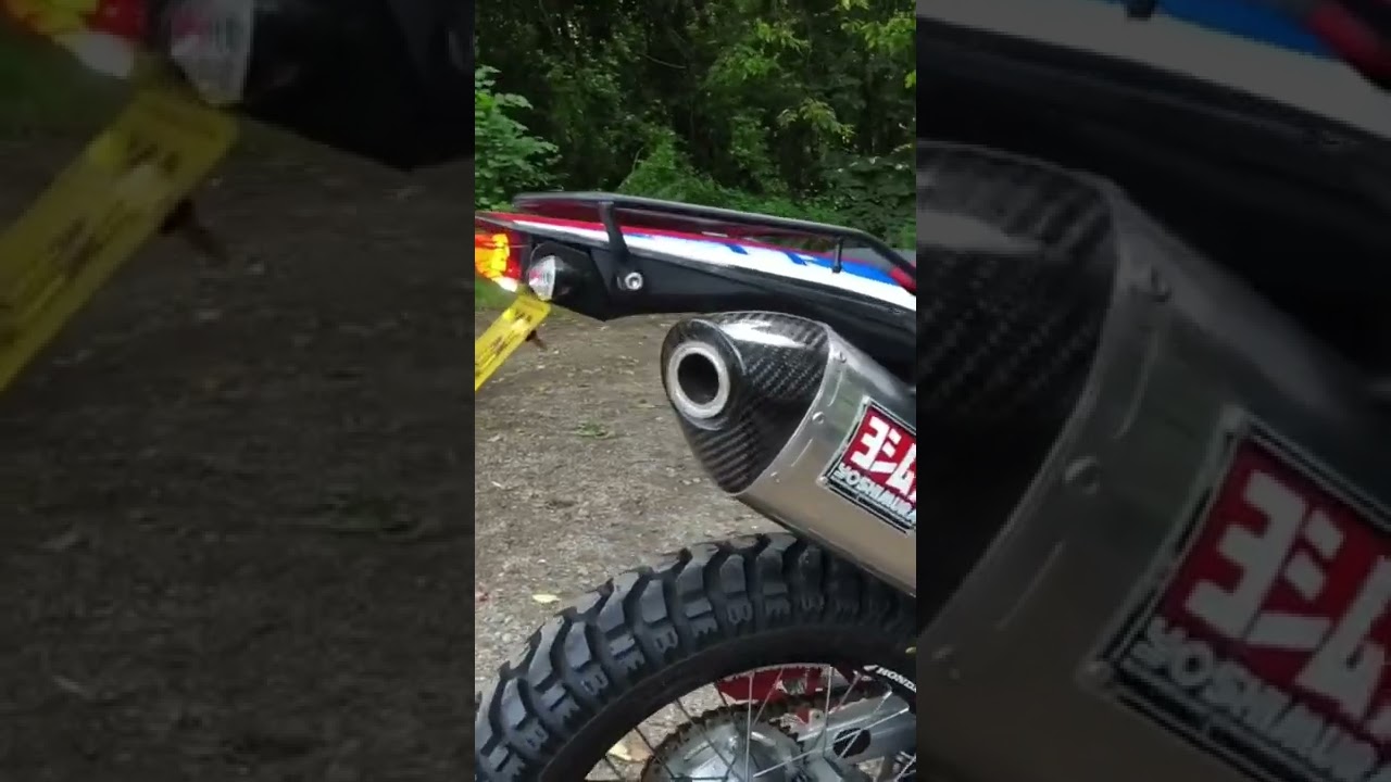 RAW HONDA CRF 250 RALLY - YOSHIMURA EXHAUST