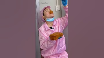 Bắt quả tang nữ công nhân ăn vụng dải cay của công ty #shorts