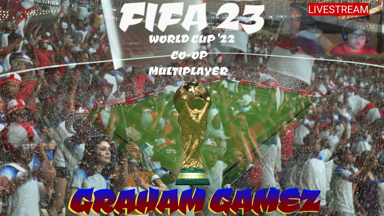 FIFA 23 [PS5] WORLD CUP KNOCK-OUT STAGES CO-OP MULTIPLAYER LIVESTREAM 
