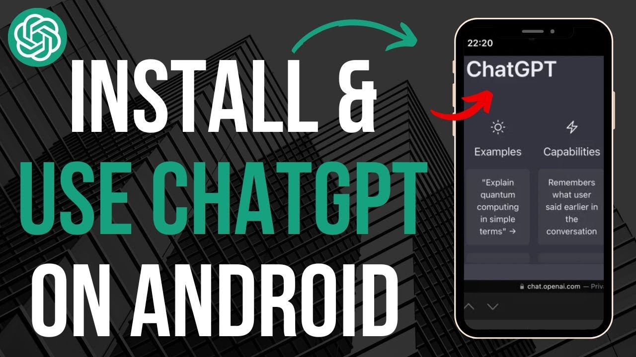 How To Install And Use ChatGPT On Android - YouTube