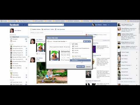 How to Share Facebook Posts, Photos and Links