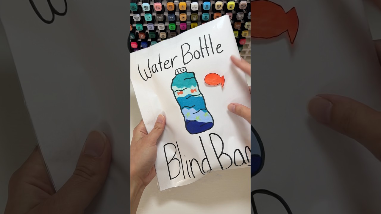 Water Bottle Squishy Blind Bag ASMR 