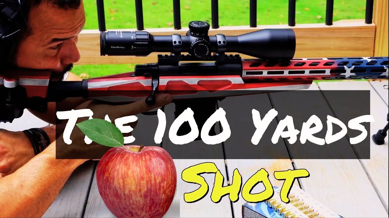100-Yards Apple Shot with the HOWA 1500 | Precision at Its Best!