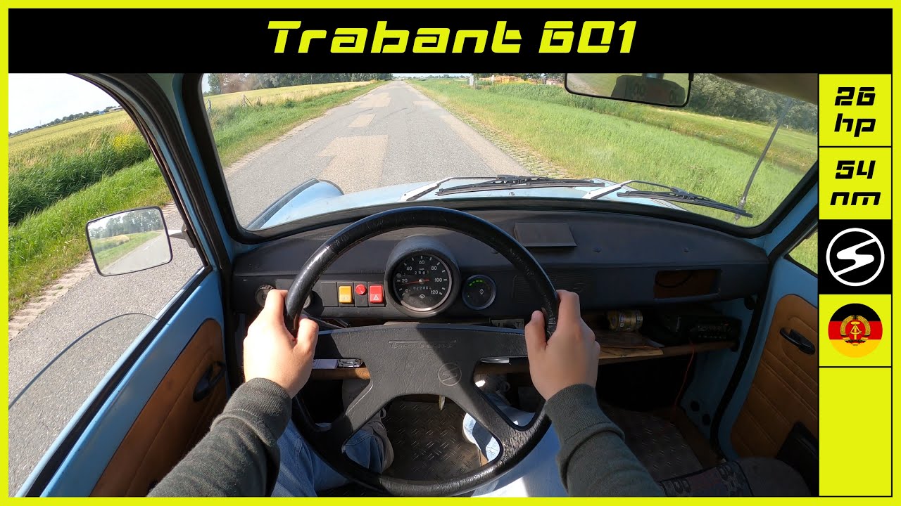 Trabant | 601 | 1988 | Onboard POV test drive