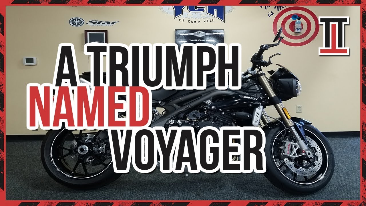 A 2017 Triumph Speed Triple named Voyager: A new Journey and Motovlog