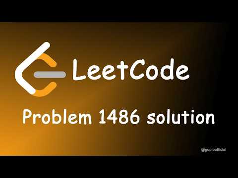 XOR Interview Problem Explained | LeetCode 1486