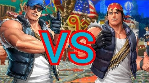 KOF 97 Ralf vs Clark