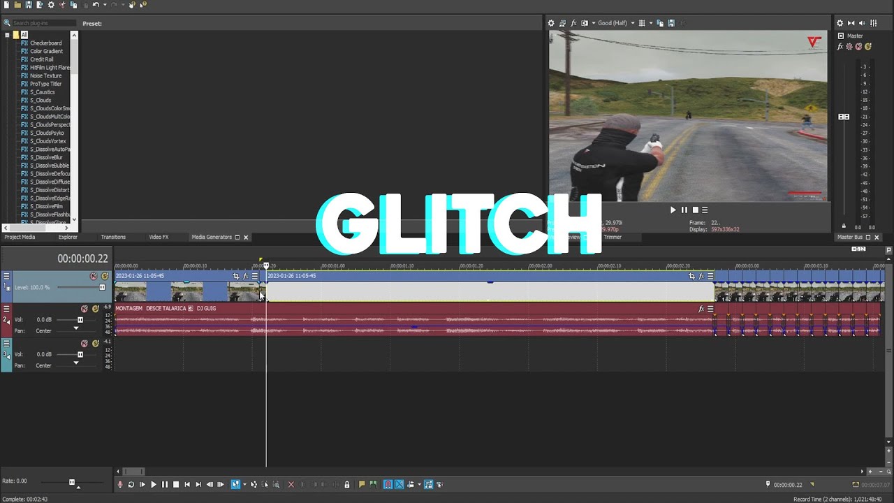 COMO FAZER EFEITO "GLITCH" NO SONY VEGAS! - YouTube