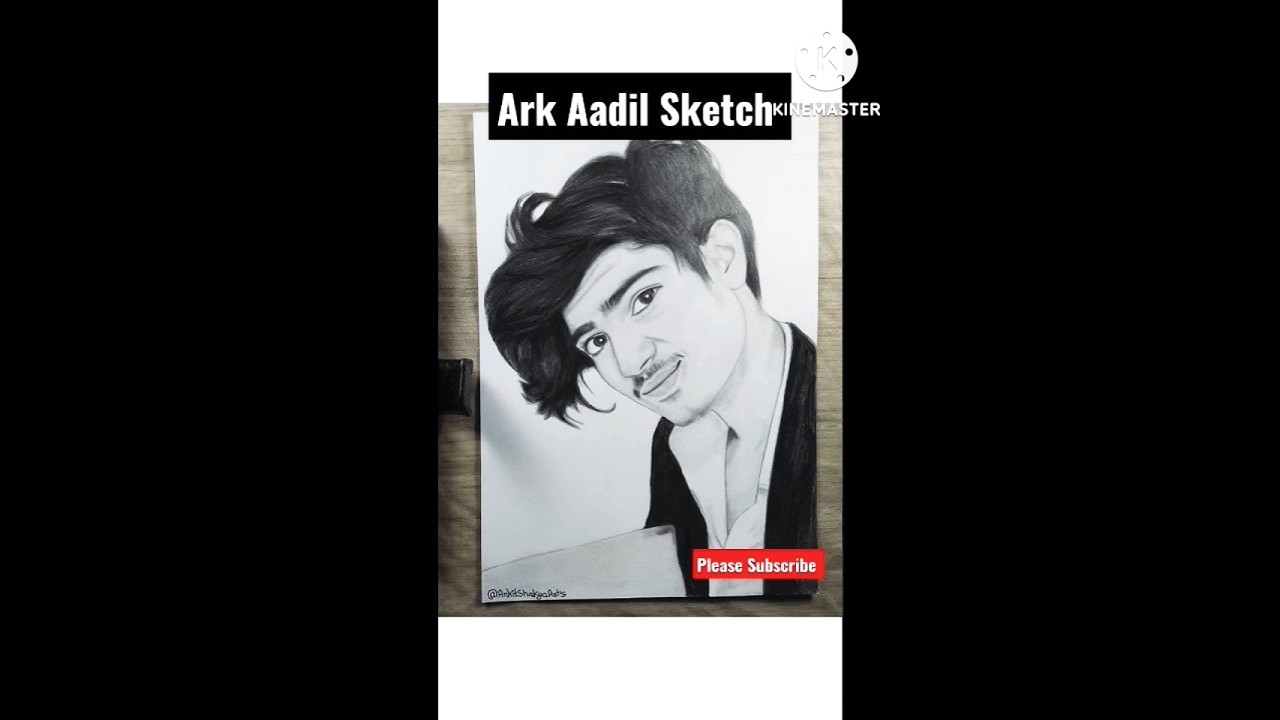 I Draw Ark Aadil Sketch🙂🙂🔥