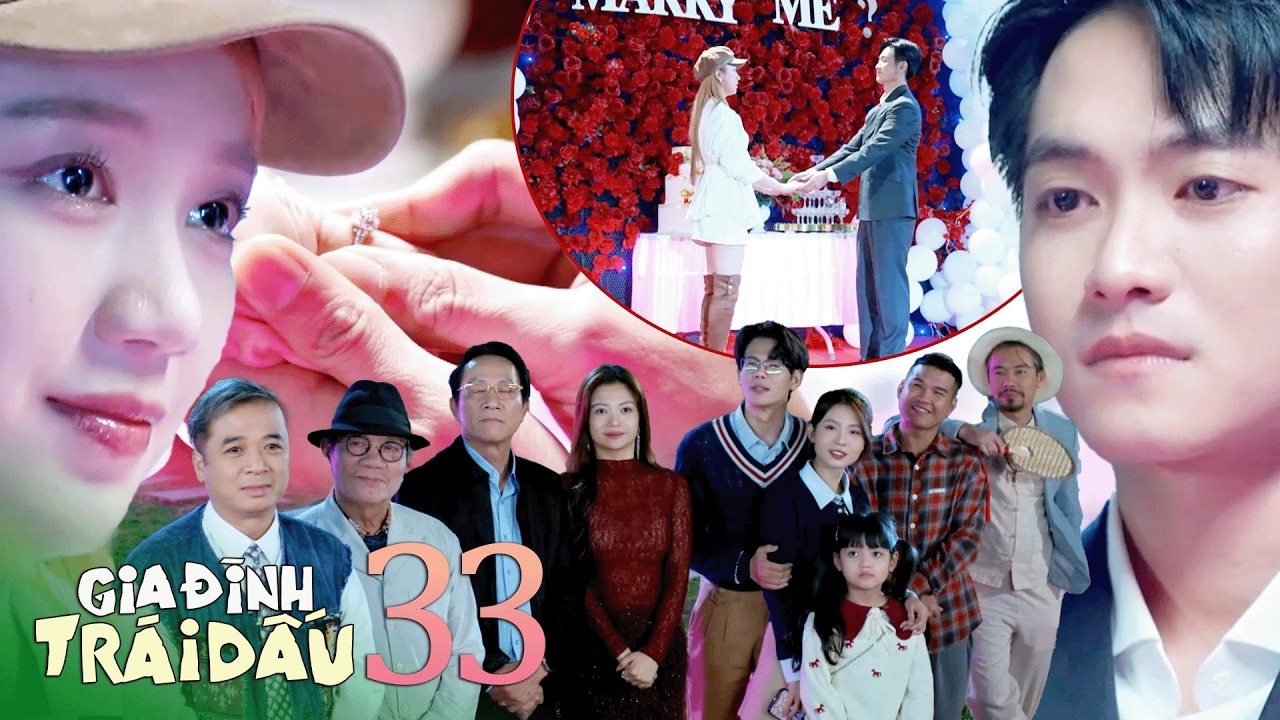 Gia đình trái dấu tập 33 (tập cuối) | Cả nhà ông Phi đồng lòng giúp Đức cầu hôn Vân | VTV Films