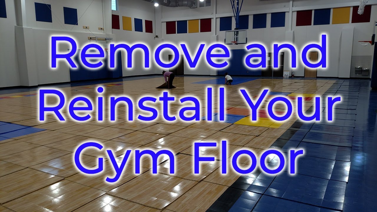 Remove and Reinstall Your Gym Floor in 1 to 2 Days YouTube