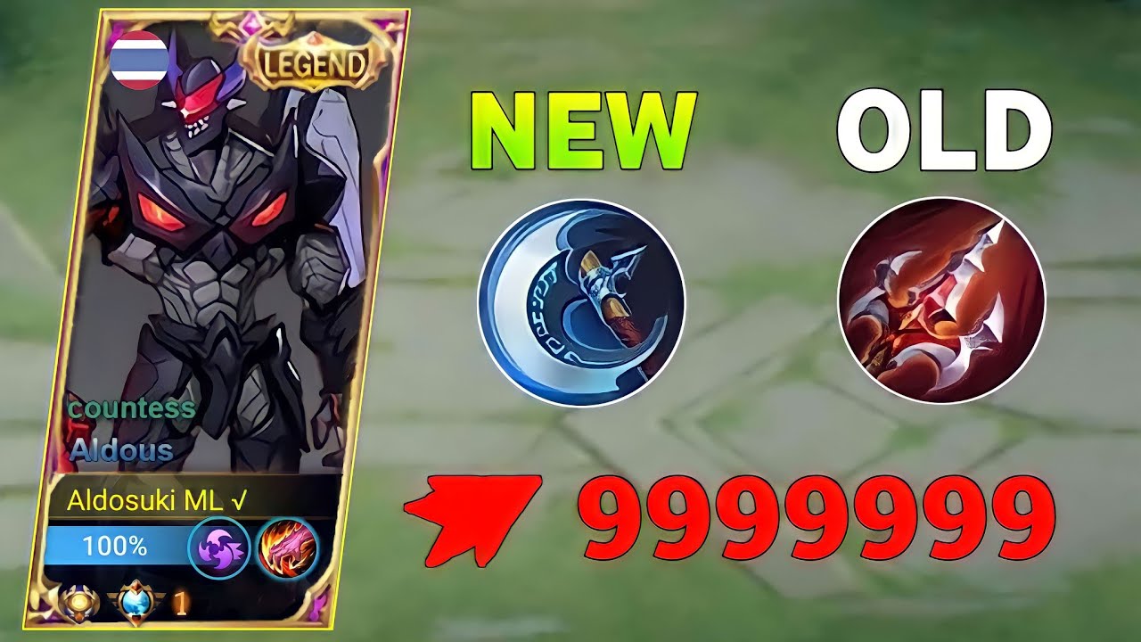 TOP GLOBAL ALDOUS NEW DAMAGE HACK FOR ONE SHOT 2022!!