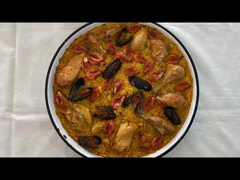 Video: Paella Me Ushqim Deti Dhe Mish Pule