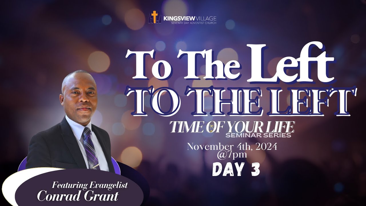 "Time Of Your Life: To The Left, To The Left” - Featuring Conrad Grant