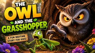 The Owl and the Grasshopper - Bedtime Story for Kids