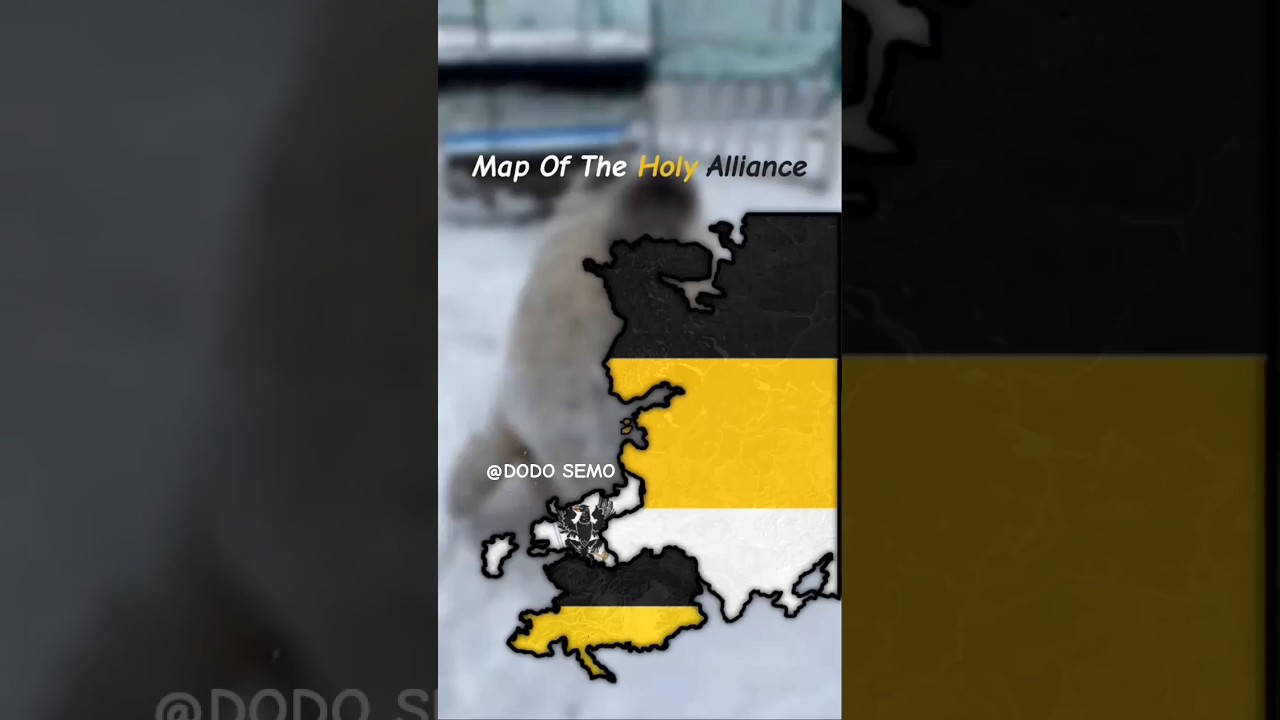 map of the holy alliance 