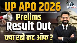 UP APO 2026 Result Released 🔥 Check Prelims Result, Cut Off &amp; Mains Strategy