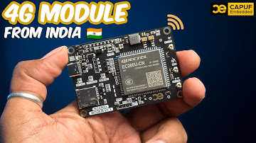 All New 4G Modem from India 🇮🇳 | CAPUF Embedded 4G Modem with GNSS