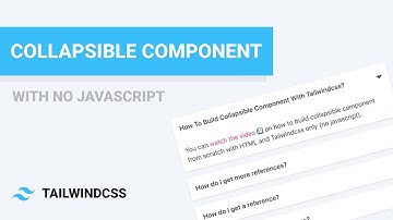 Build Collapsible Component with Tailwindcss
