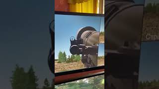 Ukrainian Soldier Training On Igla Simulator To Shoot Russian Rockets
