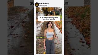 Komik İnstagram Ları Yağmurlu Günde Dışarı Çıkarsan...
