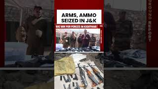 Huge Cache of Arms &amp; Ammunition Seized in Kishtwar | Jammu and Kashmir | Encounter News
