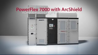 The PowerFlex 7000 Medium Voltage Drive with ArcShield Technology